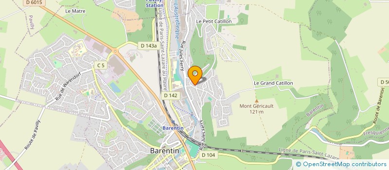 localisation de l'entreprise SCI SEGRAYNACO  BARENTIN