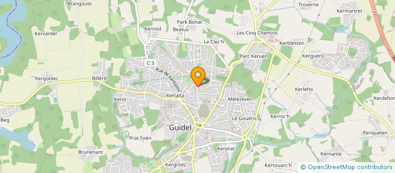 localisation de l'entreprise SCI SEGRE  GUIDEL