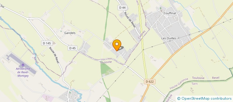 localisation de l'entreprise SCI SEGREVILLE à GARREVAQUES