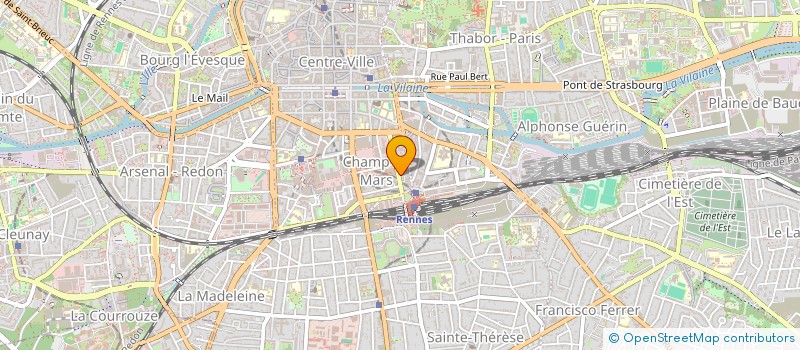 localisation de l'entreprise SCI SEGUIBOCA  RENNES