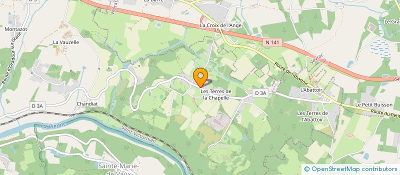 localisation de l'entreprise SCI SEGUIN à SAINT-VICTURNIEN