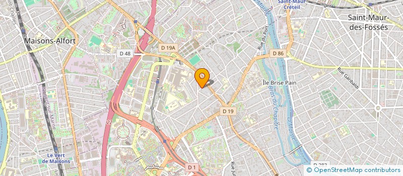 localisation de l'entreprise SCI SEGUIN à CRETEIL