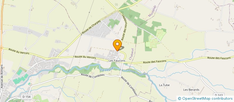 localisation de l'entreprise SCI SEGUIN à CHABEUIL