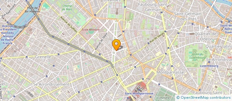 localisation de l'entreprise SCI SEGUIN-BRETEUIL  PARIS