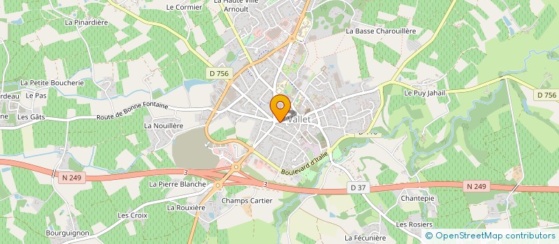 localisation de l'entreprise SCI SEGUNDA  VALLET