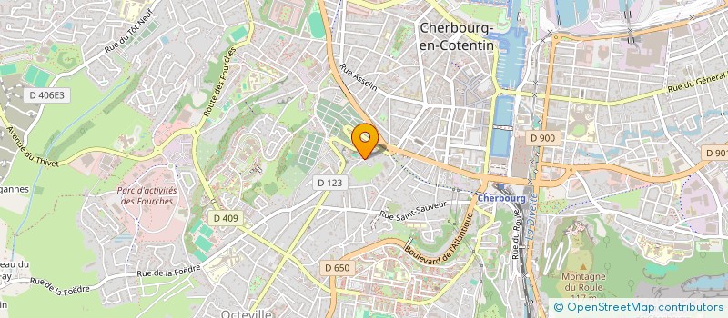 localisation de l'entreprise SCI SEGURA à CHERBOURG-EN-COTENTIN