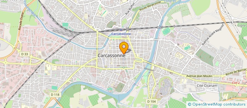 localisation de l'entreprise SCI SEGUY à CARCASSONNE
