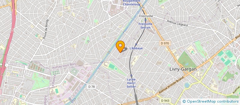 localisation de l'entreprise SCI SEHAD  AULNAY-SOUS-BOIS