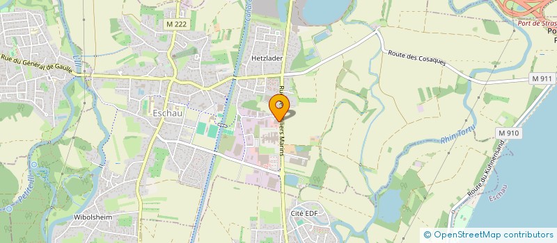 localisation de l'entreprise SCI SEIDEL  ESCHAU