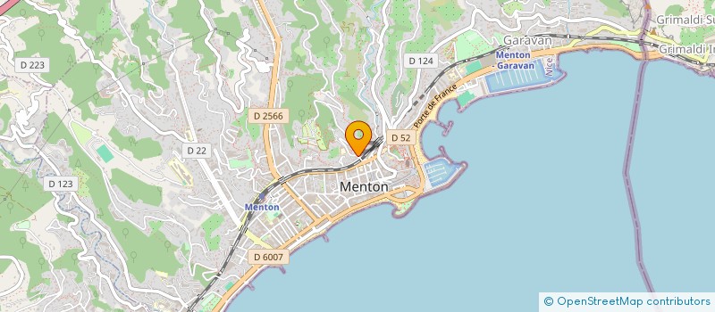 localisation de l'entreprise SCI SEIFOUNE à MENTON