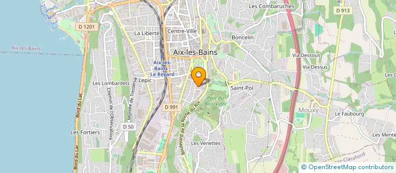 localisation de l'entreprise SCI SEIGLE IMMOBILIER II  AIX-LES-BAINS