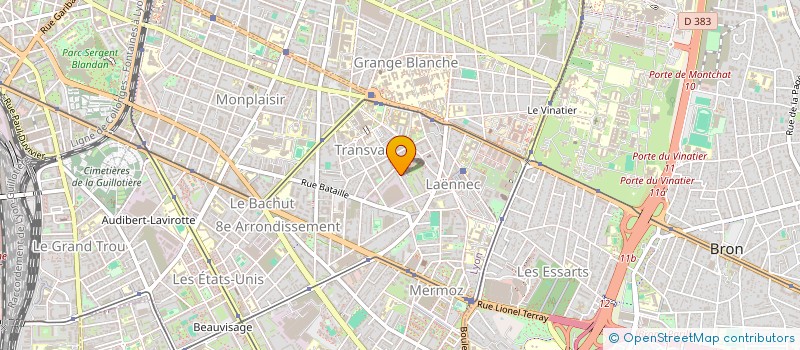 localisation de l'entreprise SCI SEIGNEMARTIN  LYON