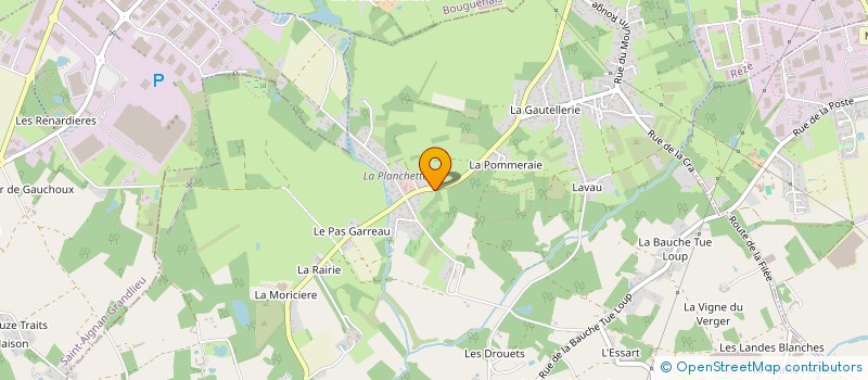 localisation de l'entreprise SCI SEILA  PONT-SAINT-MARTIN