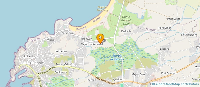 localisation de l'entreprise SCI SEILIEZ MADEC  PENMARCH