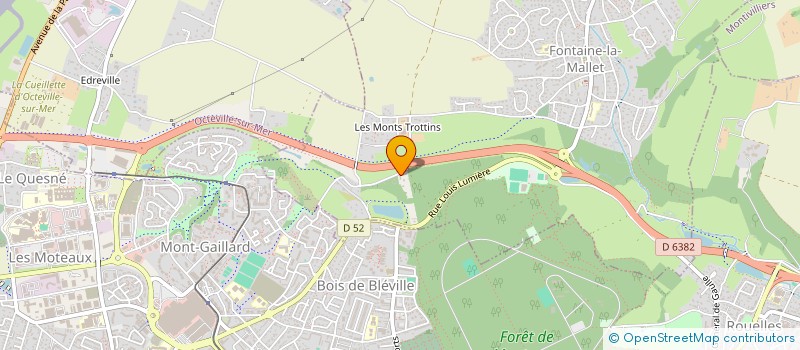 localisation de l'entreprise SCI SEINE CAPITAL INVESTISSEMENT  FONTAINE-LA-MALLET