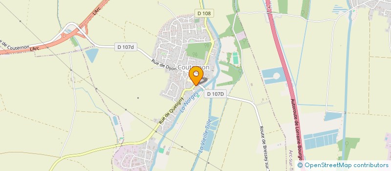 localisation de l'entreprise SCI SEINE D'OR 93 à DIJON