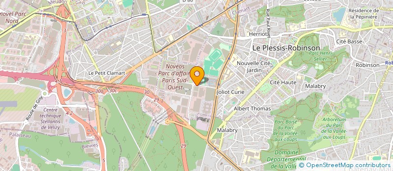 localisation de l'entreprise SCI SEINE ET BREVON à LE PLESSIS-ROBINSON