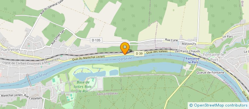 localisation de l'entreprise SCI SEINE ET ISERE  CHARTRETTES