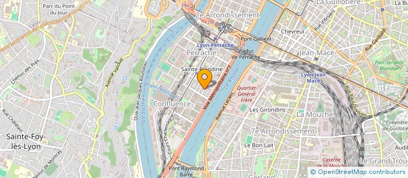 localisation de l'entreprise SCI SEINE ET LOIRE  LYON