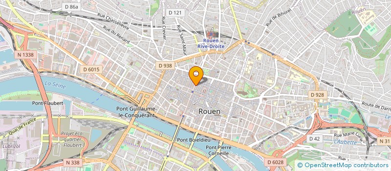 localisation de l'entreprise SCI SEINE FINANCEMENT à ROUEN