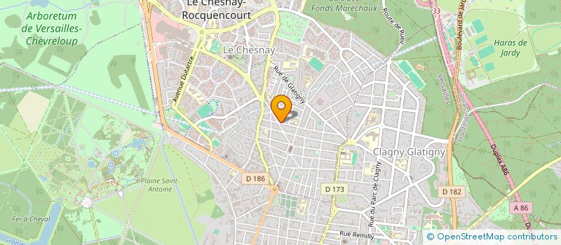 localisation de l'entreprise SCI SEINE PORT MARLY  LE CHESNAY-ROCQUENCOURT