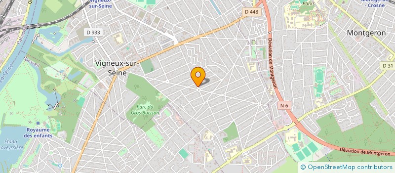 localisation de l'entreprise SCI SEIXAS  VIGNEUX-SUR-SEINE