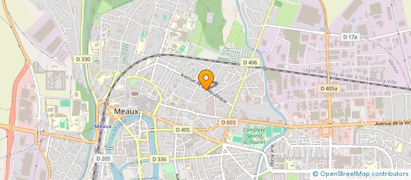 localisation de l'entreprise SCI SEIZE à MEAUX