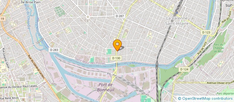 localisation de l'entreprise SCI SEIZE AVENUE DE L'ALMA à SAINT-MAUR-DES-FOSSES