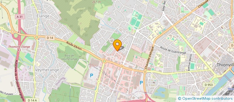 localisation de l'entreprise SCI SEIZE NEUVIEMES à THIONVILLE
