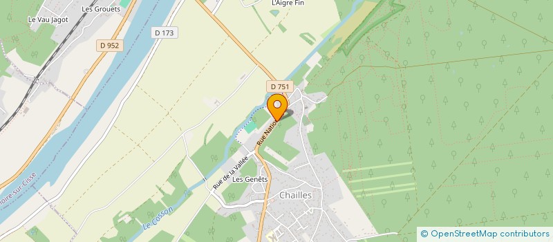 localisation de l'entreprise SCI SEJOURNE IMMO à CELLETTES