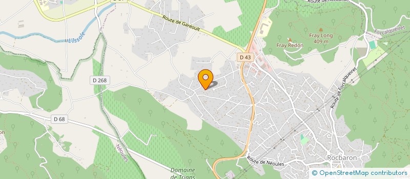 localisation de l'entreprise SCI SEJUNI  ROCBARON