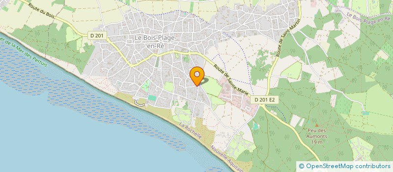 localisation de l'entreprise SCI SEJUST  LE BOIS-PLAGE-EN-RE