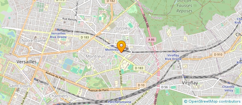 localisation de l'entreprise SCI SEKA  VERSAILLES