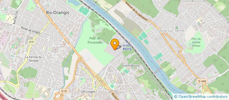 localisation de l'entreprise SCI SEKA à RIS-ORANGIS