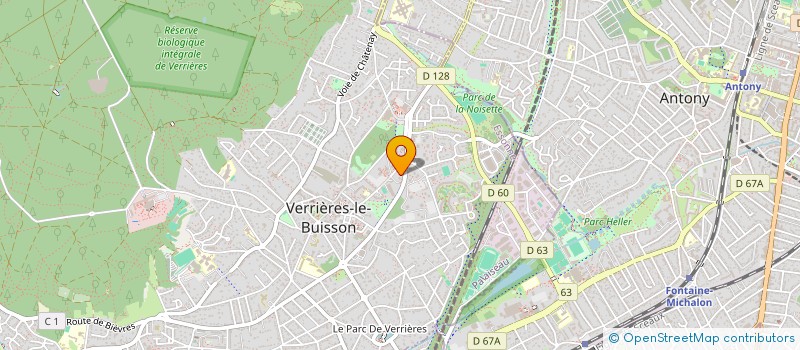 localisation de l'entreprise SCI SEKEN à VERRIERES-LE-BUISSON