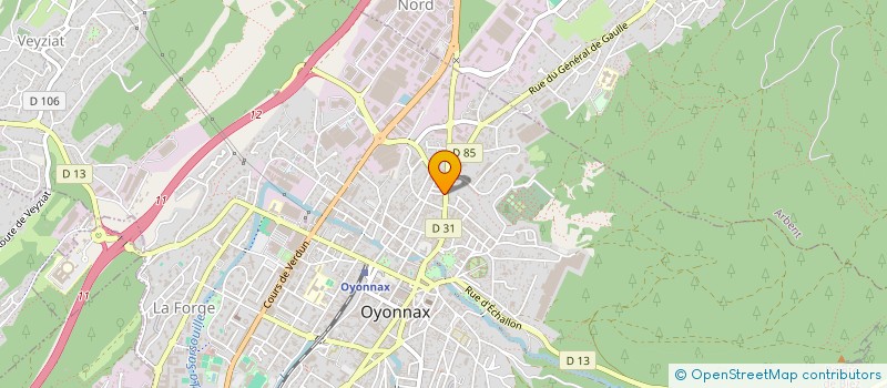 localisation de l'entreprise SCI SEKER à ARBENT