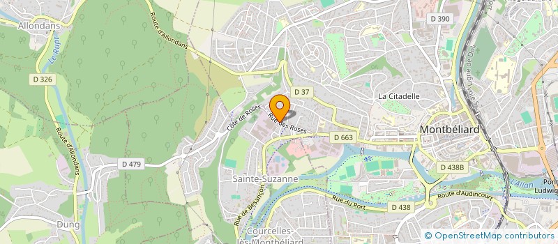 localisation de l'entreprise SCI SEKER  SAINTE-SUZANNE