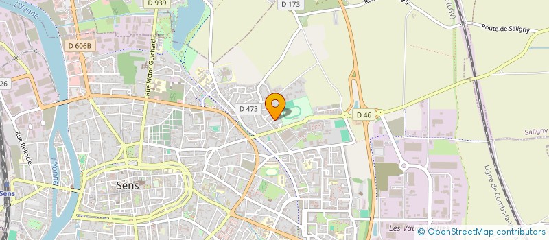 localisation de l'entreprise SCI SEKERCI  SENS