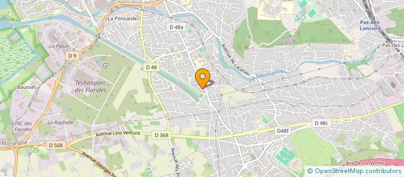 localisation de l'entreprise SCI SEL  MARIGNANE