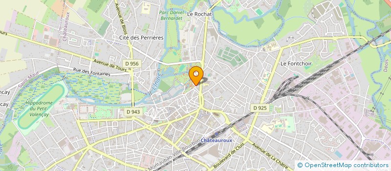 localisation de l'entreprise SCI SEL-IMMO à CHATEAUROUX