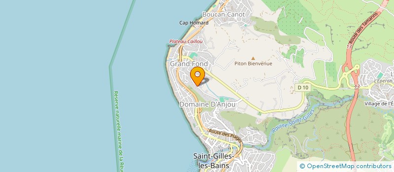 localisation de l'entreprise SCI SELA-RUN à SAINT-PAUL