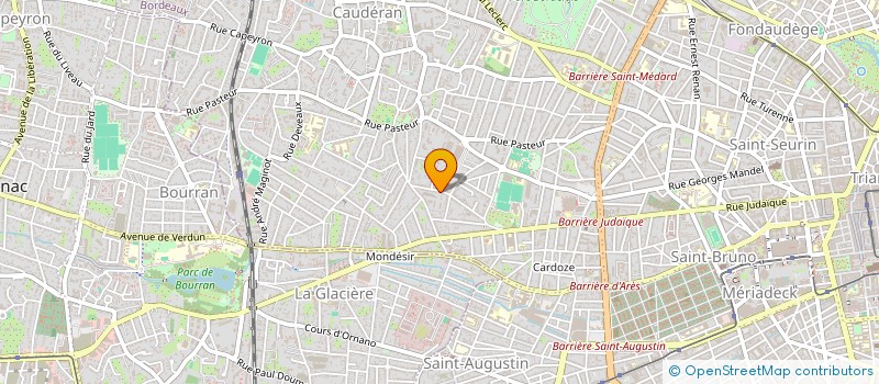 localisation de l'entreprise SCI SELAC  BORDEAUX