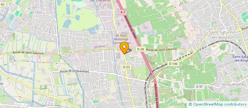 localisation de l'entreprise SCI SELANAC  MORIERES-LES-AVIGNON