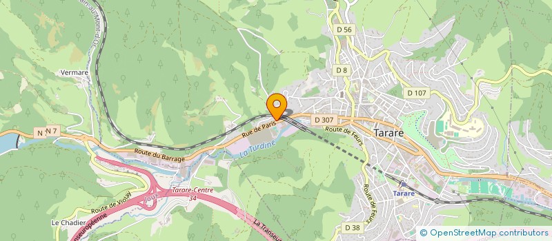 localisation de l'entreprise SCI SELANO  TARARE