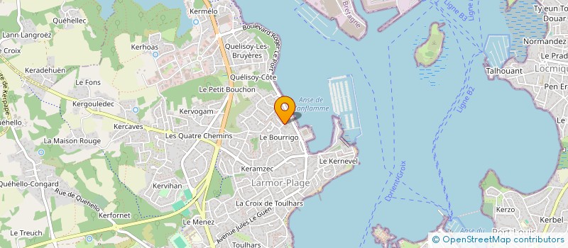 localisation de l'entreprise SCI SELARD FAMILY  LARMOR-PLAGE