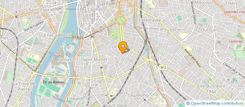 localisation de l'entreprise SCI SELART à TOULOUSE