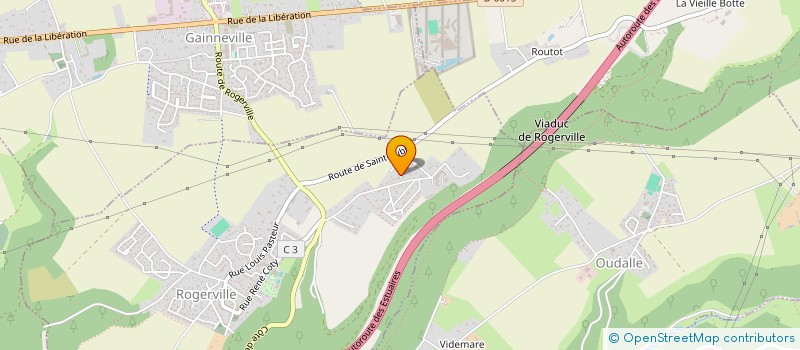 localisation de l'entreprise SCI SELBRI  ROGERVILLE