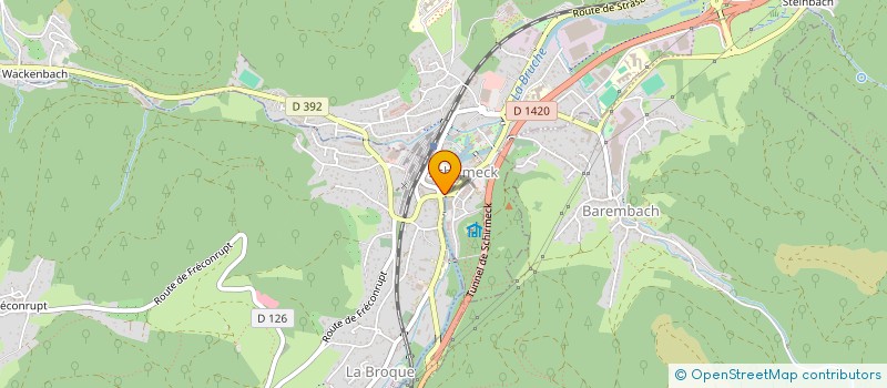 localisation de l'entreprise SCI SELCO  BAREMBACH