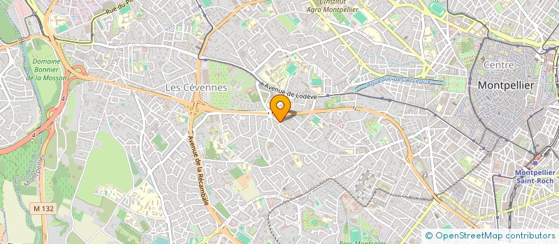 localisation de l'entreprise SCI SELDEN à MONTPELLIER