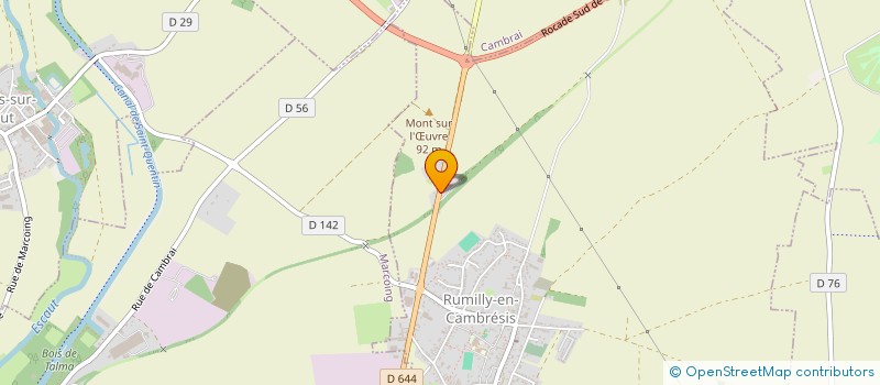 localisation de l'entreprise SCI SELECT AUTHENTIK  RUMILLY-EN-CAMBRESIS